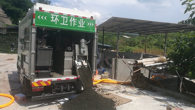 桂东污泥干湿分离技术