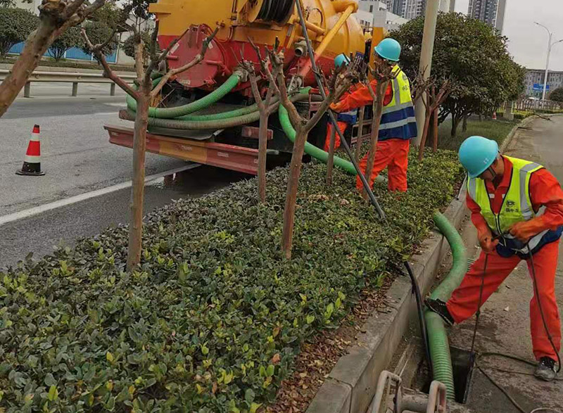 桂东市政管道清淤